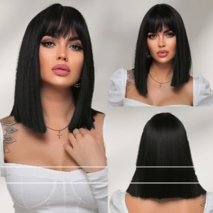 Zeus Wigs|Black Short Bob Wigs