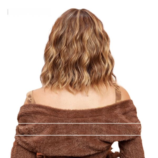Zeus Wigs|Light golden short curly bob wig with bangs - 图片 4