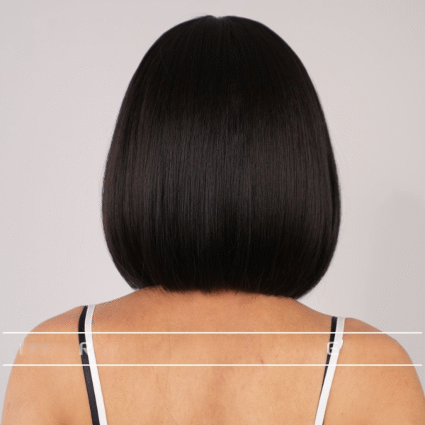 Zeus Wigs|Classic Bob Wig, Black - 图片 3