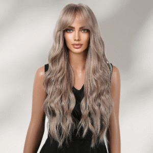 Zeus Wigs|High-temperature resistant brown big wave wig
