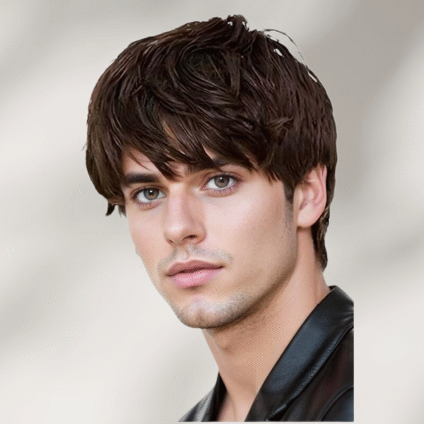 Zeus Wig|Brown Wig Short High Temperature Silk Chemical Fiber - 图片 3