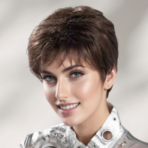 Zeus Wigs|Dark brown wig