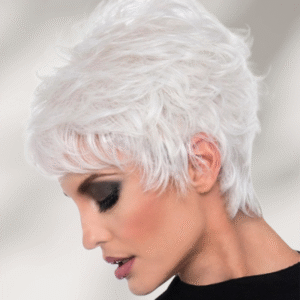 Zeus Wigs|White Wigs Small Curls