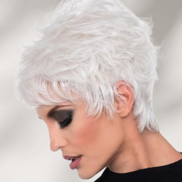 Zeus Wigs|White Wigs Small Curls
