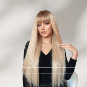 Zeus wig | Heat Resistant Synthetic Ombre Blonde Wigs