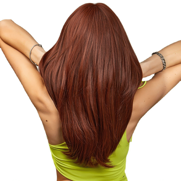 Zeus Wig | Dark brown wig with bangs - 图片 3