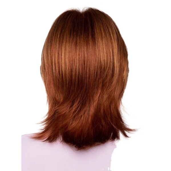 Zeus Wigs|Brown Red Wigs Small Curls - 图片 3