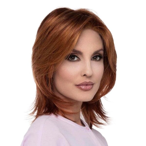 Zeus Wigs|Brown Red Wigs Small Curls - 图片 4