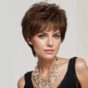 Zeus Wigs|Brown Wigs Small Curls