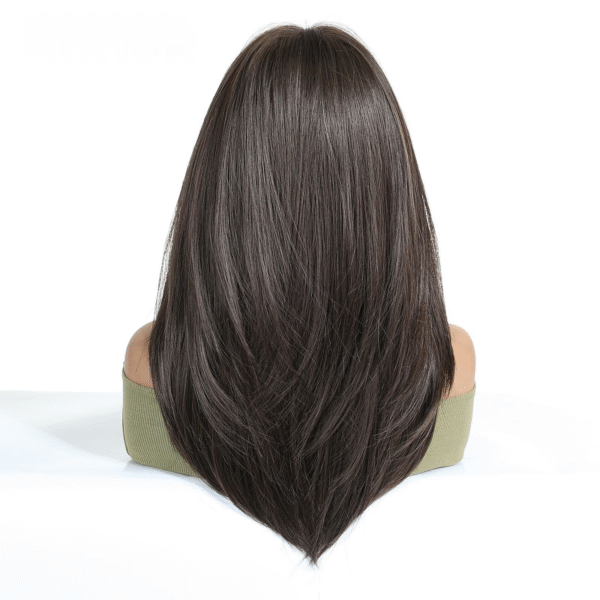 Zeus wig | Natural brown long straight wig - 图片 3