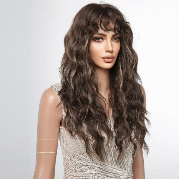 Zeus Wig | yed Wool Curly Synthetic Wig - 图片 2