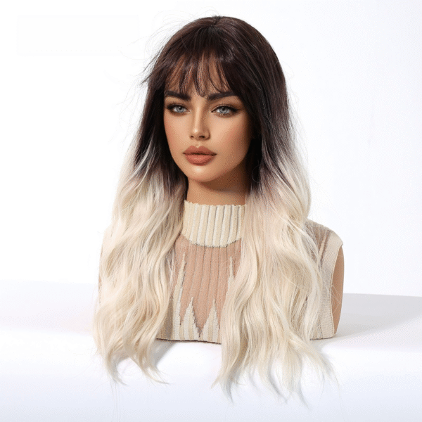 Zeus Wig | Brown gradient blonde wig - 图片 2