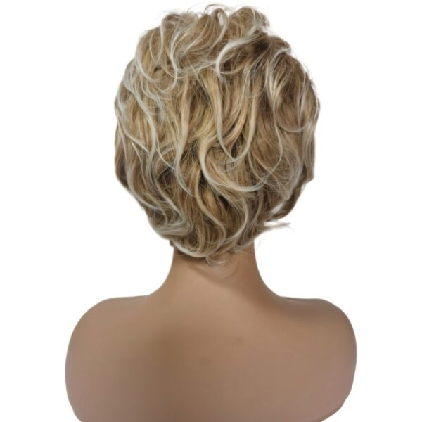 Zeus Wig|Golden Gradient Granny Wig Small Curls - 图片 3