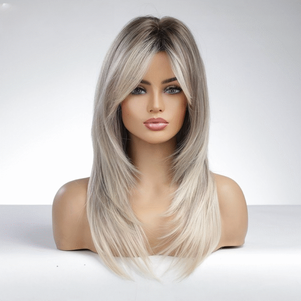 Zeus wig |Light golden blonde ombre wig - 图片 3