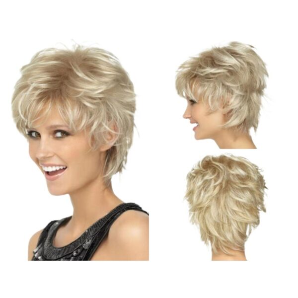 Zeus Wigs|Blonde Wigs Small Curls - 图片 2