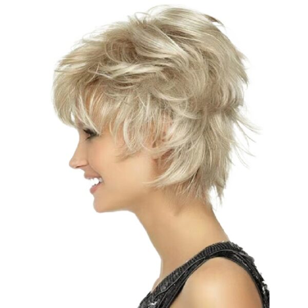 Zeus Wigs|Blonde Wigs Small Curls - 图片 3