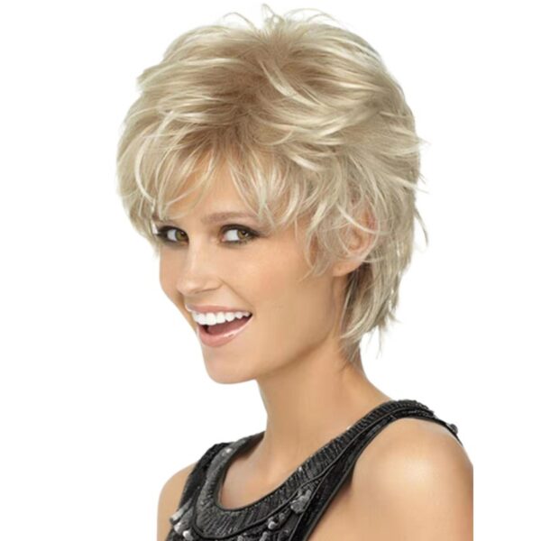 Zeus Wigs|Blonde Wigs Small Curls - 图片 4