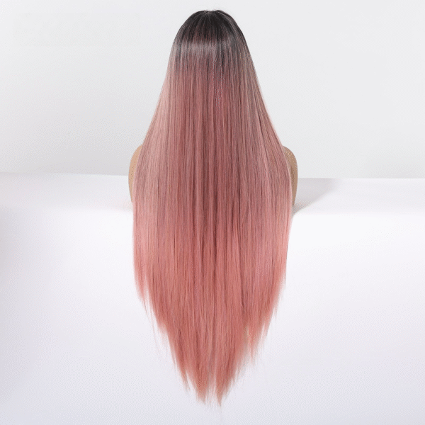 Zeus Wigs|Gradient pink bangs wig - 图片 3