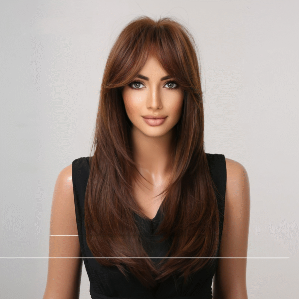 Zeus Wig|Golden gradient long curly wig - 图片 3
