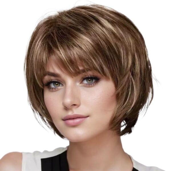 Zeus Wigs|Brown Wigs Small Curls - 图片 2